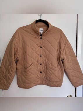 Kensie Quilted Tan Jacket